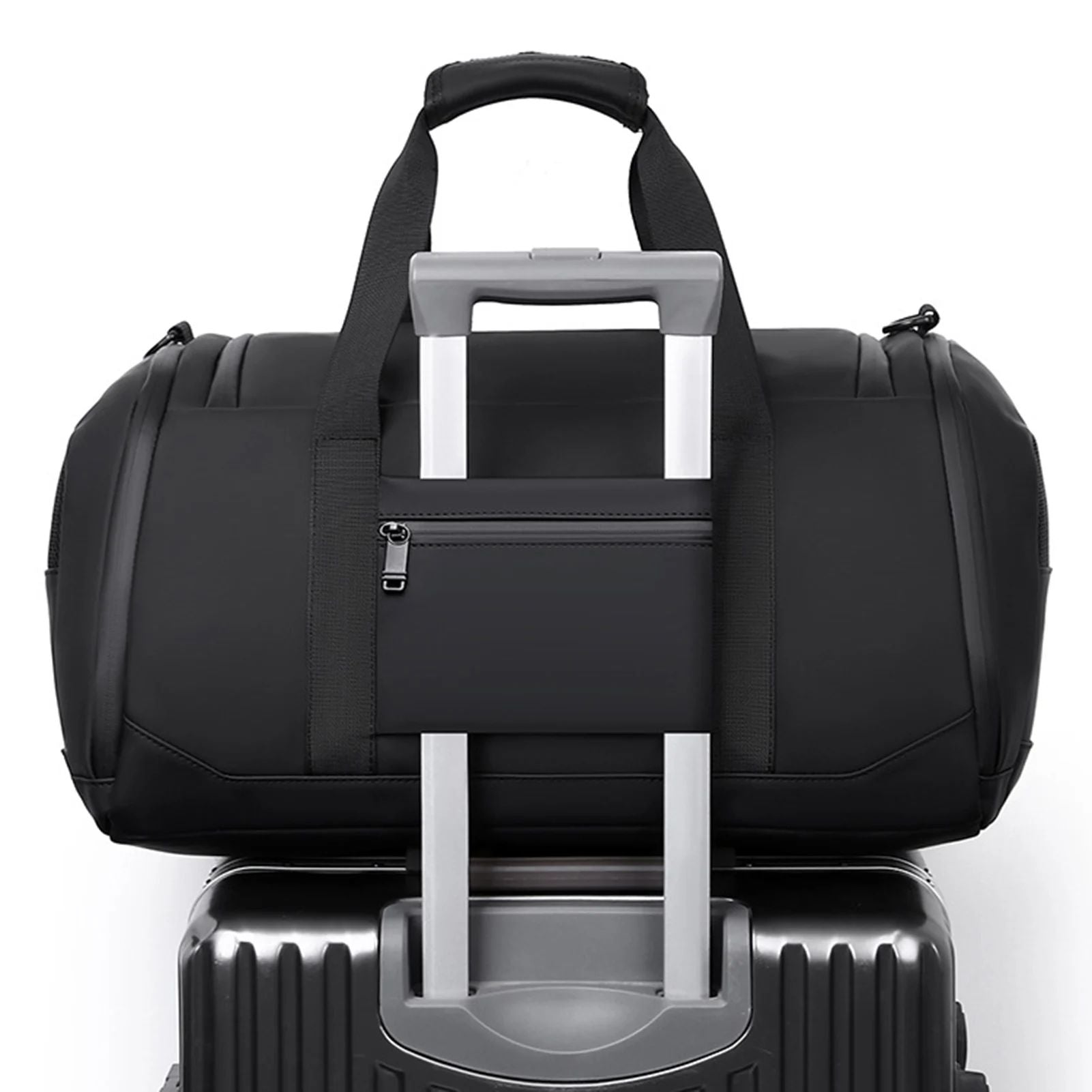 sac de voyage sur poignee telescopique valise